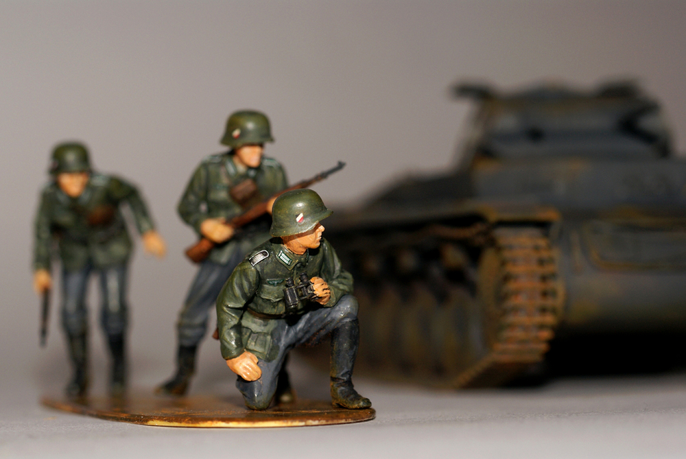 ドイツ２号戦車Ｃ型 ＆ 陸軍少尉と歩兵の画像3